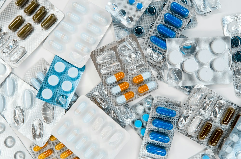 Blister packs of generic medicines